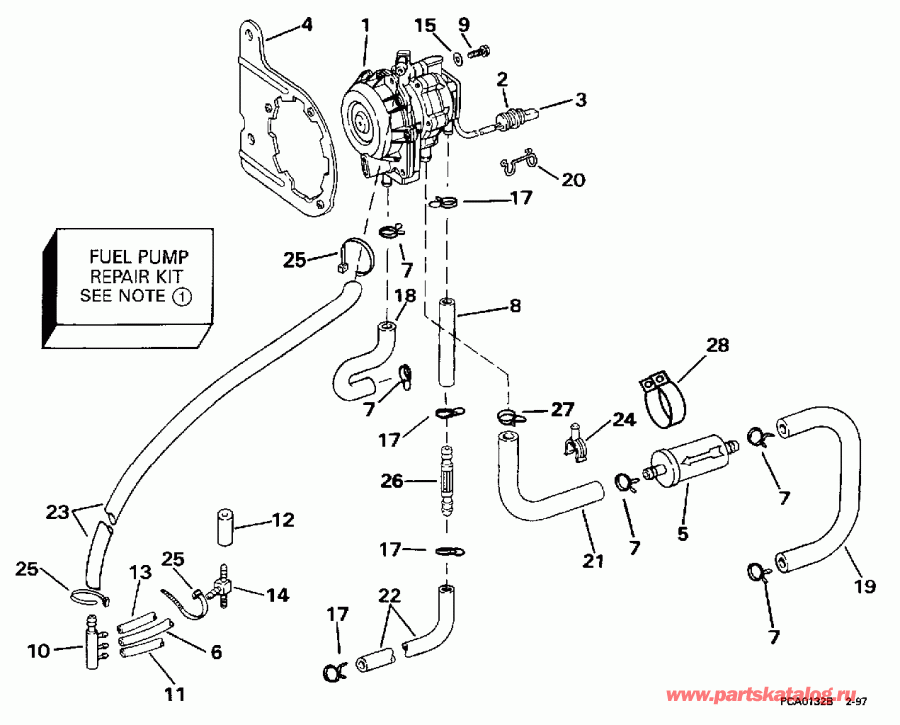 �������� ��������� ����� ������� E175EXEUE 1997  - 175 H.p. - 175 H.p.