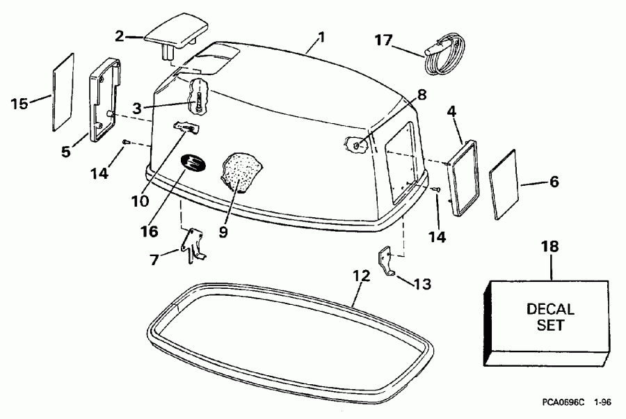  ������� E25EEUB 1997  - Evinrude / Evinrude
