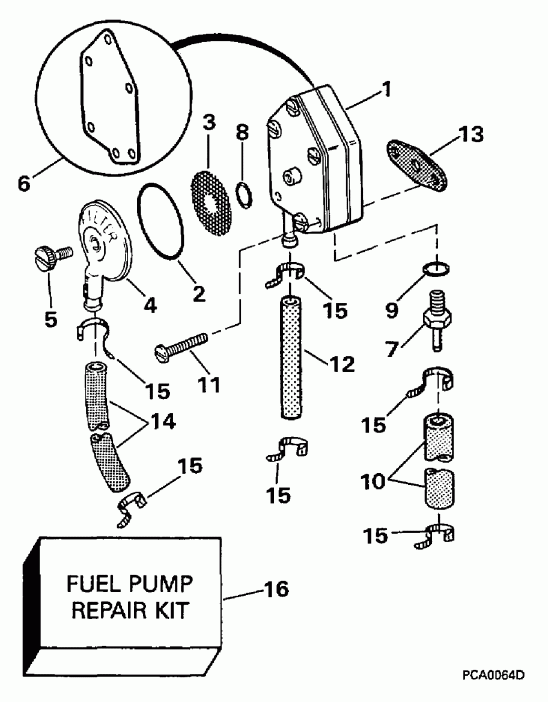 ��������� Evinrude E25TEEUM 1997  - el Pump - el �����