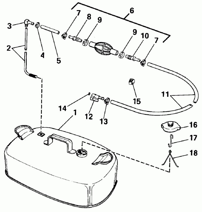 �������� ����� EVINRUDE E25TEEUM 1997  - imer System / imer System