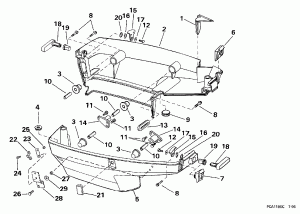 ������ ������ ��������� (Lower Engine Cover)