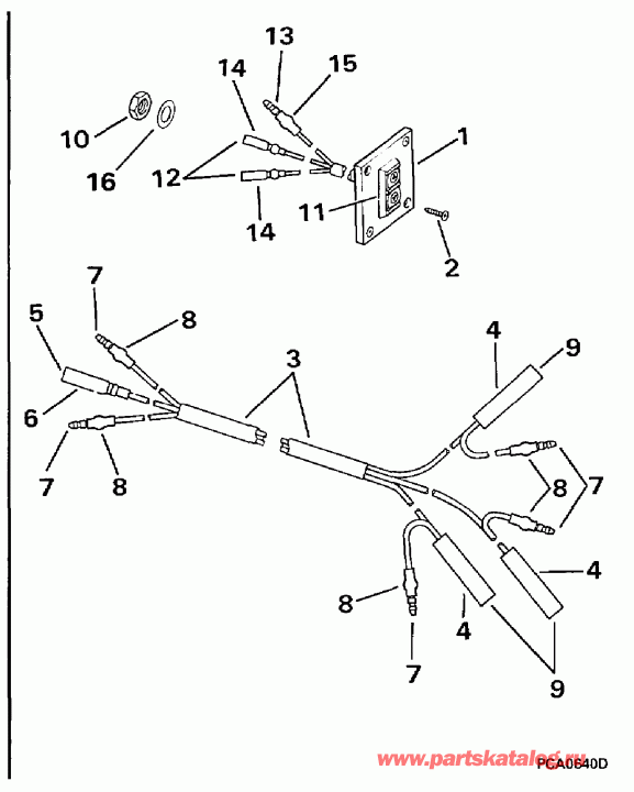 �������� ��������� ����� EVINRUDE E40TTLEUC 1997  - 40ttl Only / 40ttl Only