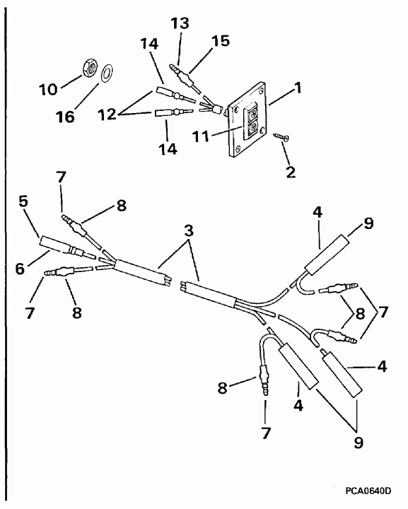 ��������� ����� Evinrude E50ESLEUR 1997  - 40ttl Only