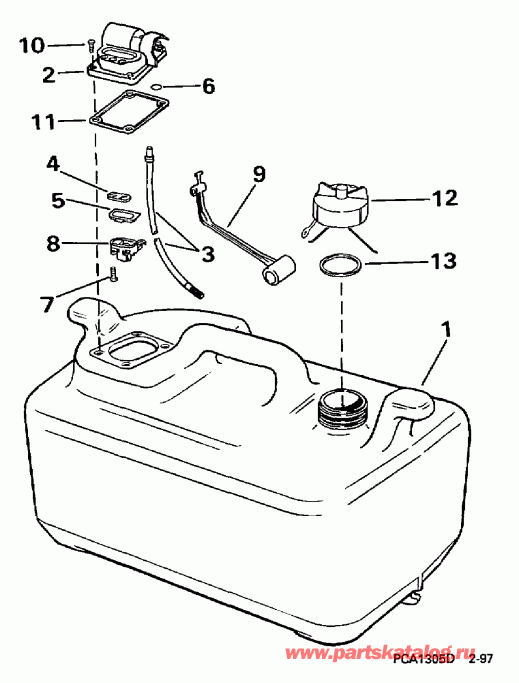 ��������� �������� ����� ������� E60TTLEUA 1997  - 6 Gallon - 6 ������