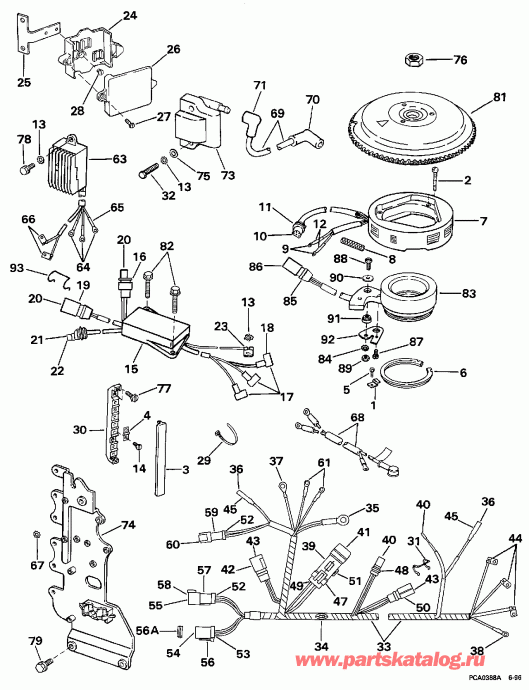 Evinrude E60TTLEUA 1997  - nition System