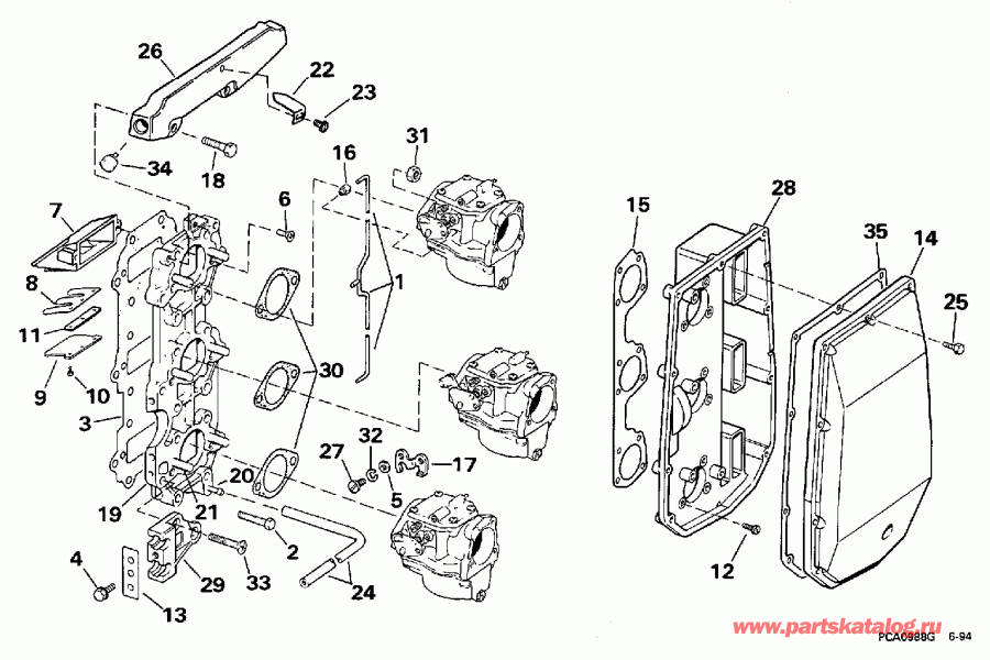 ��������� ��������� ������� E70TLEUM 1997  - take Manifold