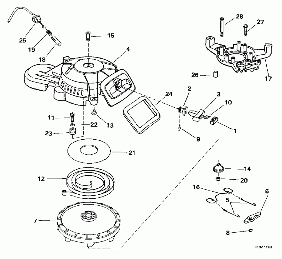 ��������� ����� Evinrude E8FRXEUR 1997  - wind �������
