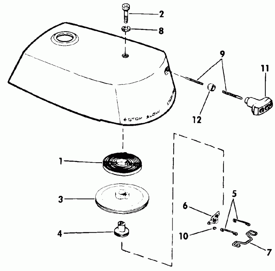 �������� ��������� ����� ������� E90SLEUA 1997  - wer Engine Cover / wer ������ ��������� (�����)