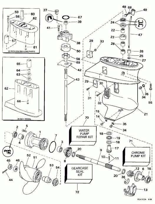  EVINRUDE HE10FOEUR 1997  - arcase