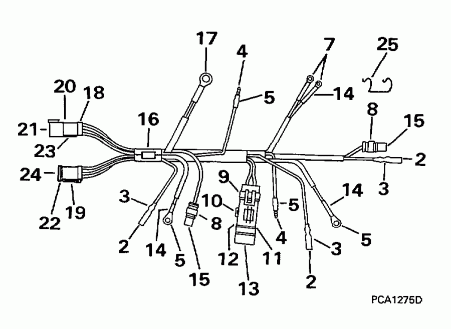  EVINRUDE HE10FOEUR 1997  - tor  - tor Cable
