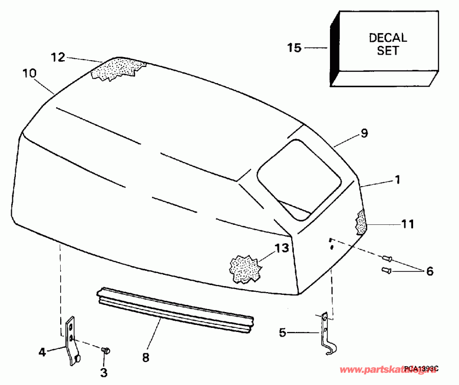 �������� ����� ������� HE15KCF 1997  - Evinrude - Evinrude