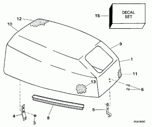   () - Evinrude (Engine Cover - Evinrude)