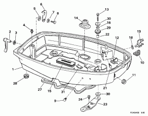 ������ ������ ��������� (Lower Engine Cover)