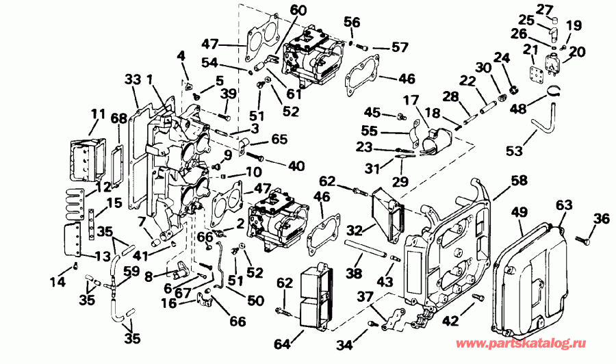 ��������� ��������� EVINRUDE HE40REUC 1997  - 40ttl Only