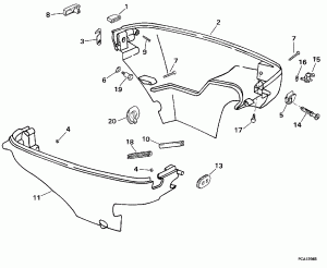    (Lower Engine Cover)