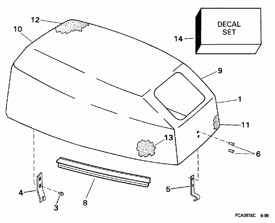 ����� EVINRUDE SE10RPLT 1997  - Johnson