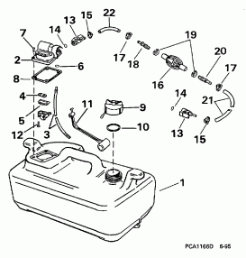  - 3  - 15kc Models Only (Fuel Tank - 3 Gallon - 15kc Models Only)