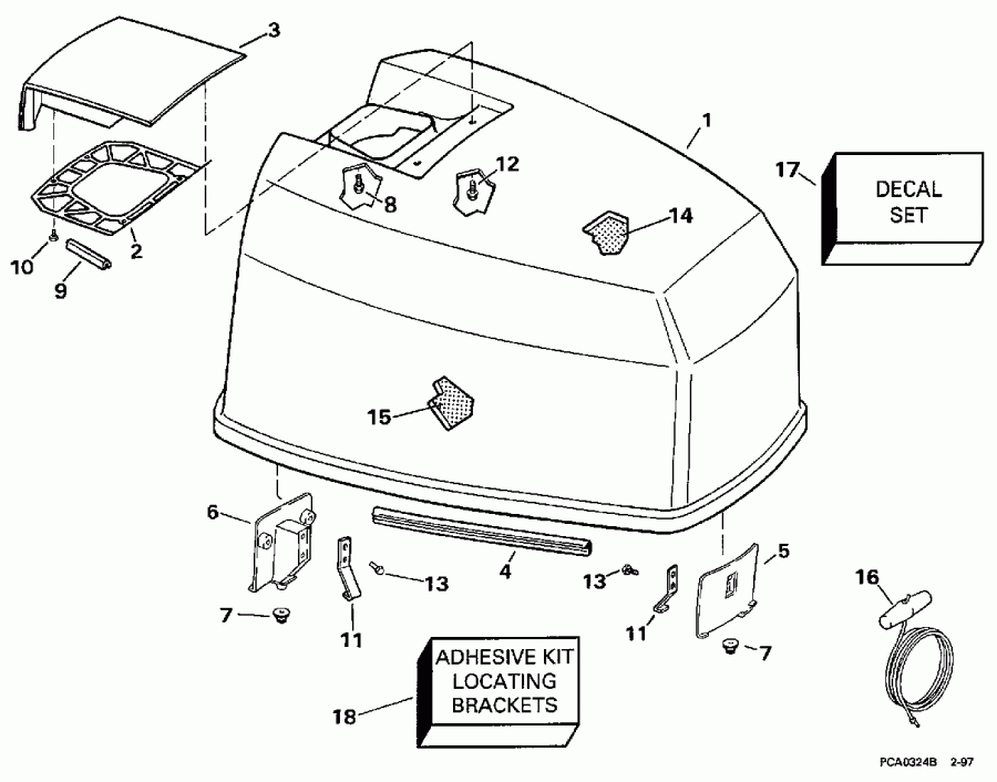 ��������� Evinrude SE125WTPLJ 1997  - gine ������