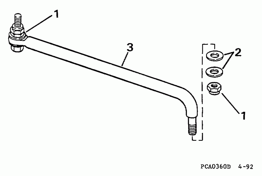   Evinrude SE125WTPXJ 1997  - ee  Kit - eering Link Kit