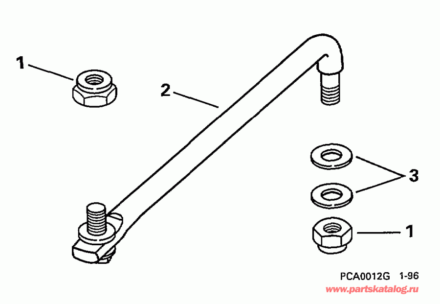 �������� ��������� ����� Evinrude SE150WTPLT4 1997  - eering Link Kit / ee������ ����������� Kit