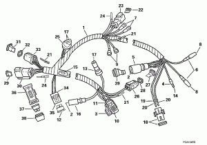 Motor ���� �������� (Motor Harness)
