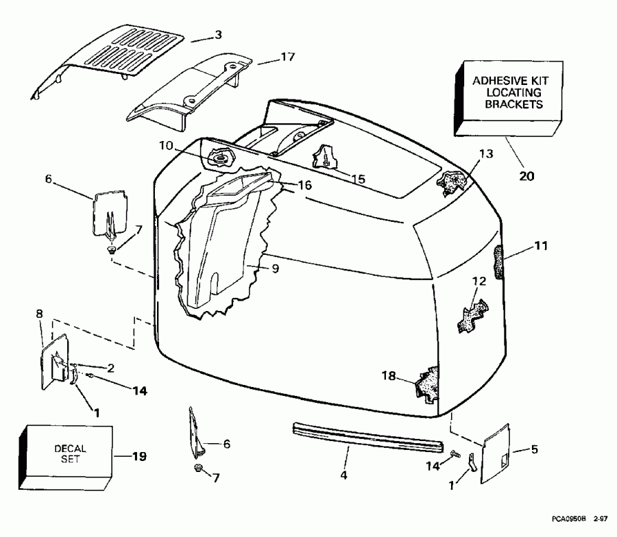 ��������� ��������� EVINRUDE SE200WTPLS 1997  - Evinrude - Evinrude