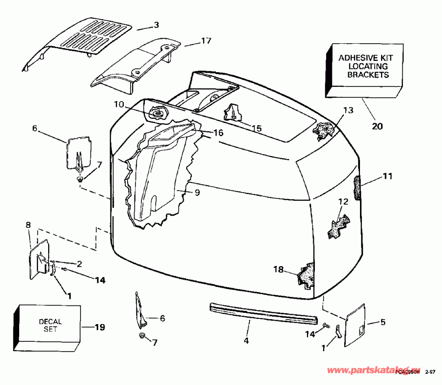 Evinrude SE200WTPXS 1997  - Evinrude