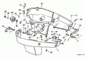    (Lower Engine Cover)