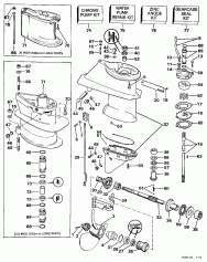 �������� - 25rs, 25rw, H25fp (Gearcase - 25rs, 25rw, H25fp)