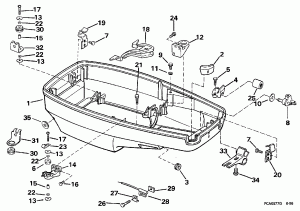 ������ ������ ��������� (Lower Engine Cover)