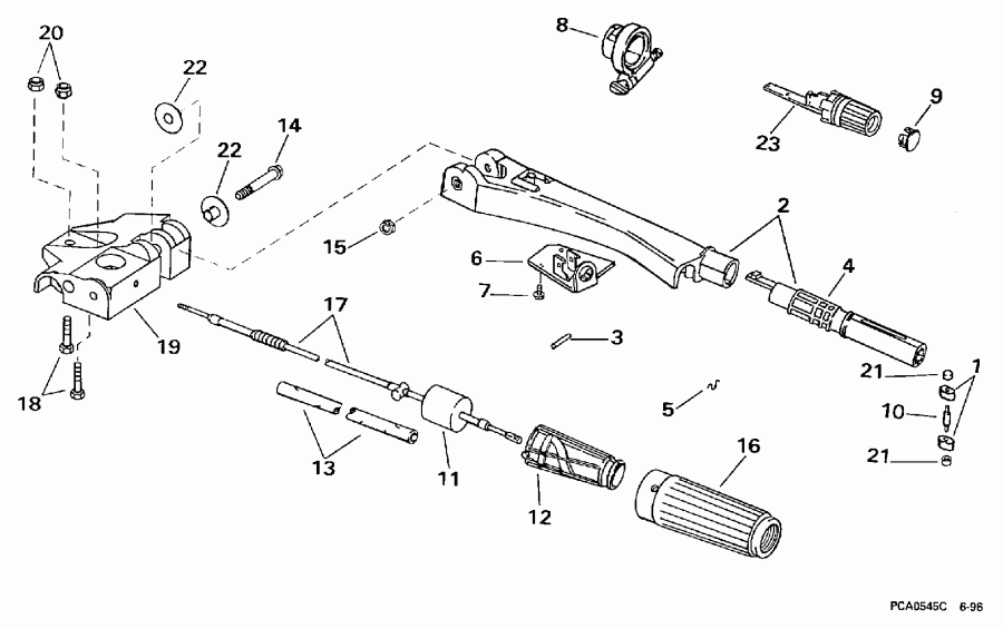   SE40RSLD 1997  - eering & Shift Handle