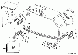   () - Evinrude (Engine Cover - Evinrude)