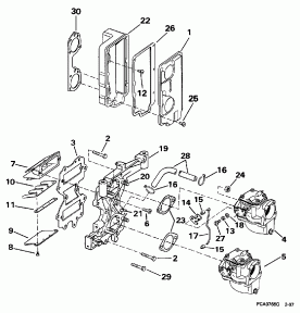   & Air  (Intake Manifold & Air Silencer)