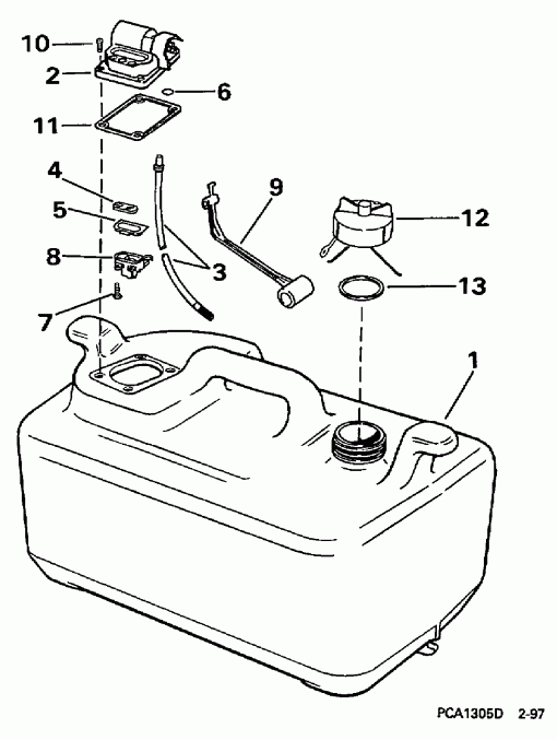 �������� ����� ������� SE55RSYC 1997  - 6 Gallon - 6 ������