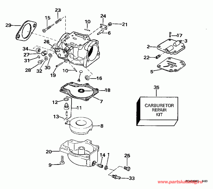 ����� ������� SE65RSLZ2 1997  - rburetor / rburetor