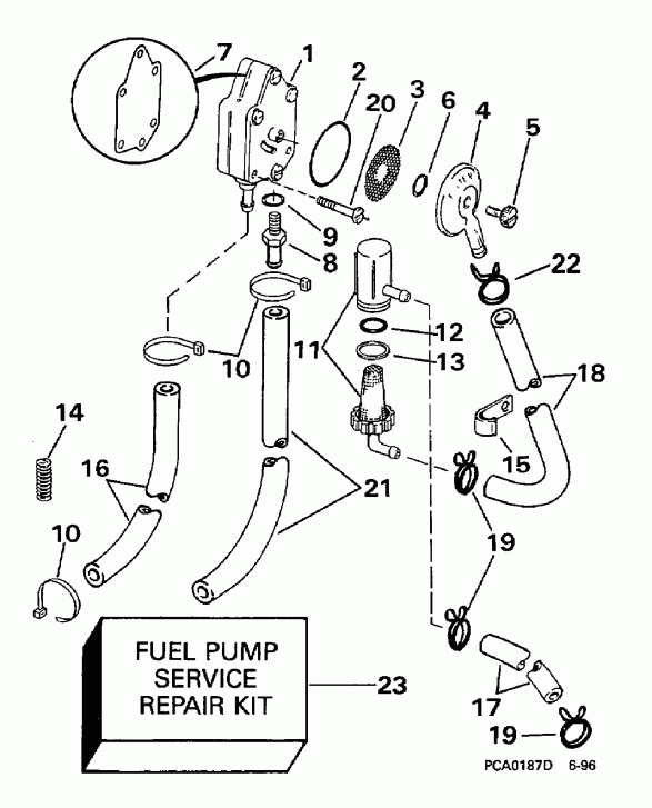 �������� ����� EVINRUDE SE65RSYZ2 1997  - 