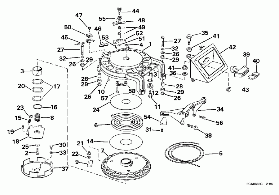 ��������� ����� ������� SE65RSYZ2 1997  - wind Starter - wind �������