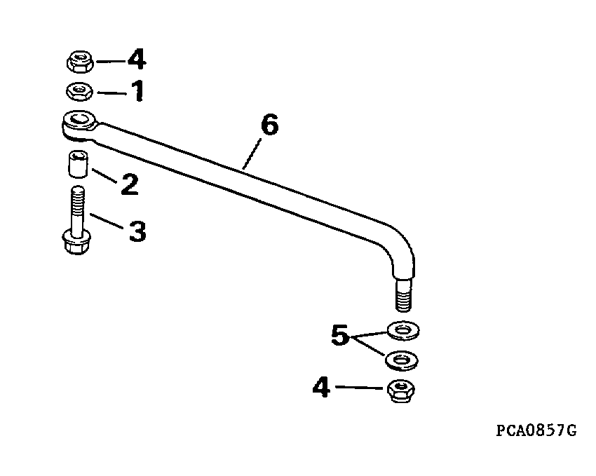 ��������� ����� Evinrude SE65WMLZ2 1997  - eering Link Kit