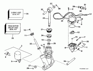    Hydraulic Assembly (Power Trim/tilt Hydraulic Assembly)