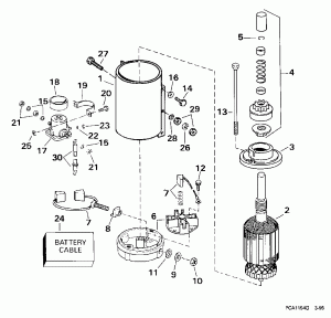   (Starter Motor)