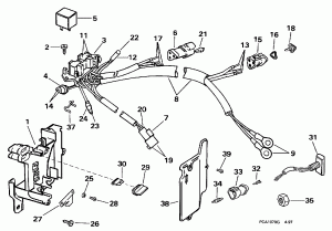 ���������������� ��������� ������� ��������� (Power Trim/tilt Electrical)