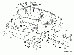 ������ ������ ��������� (Lower Engine Cover)