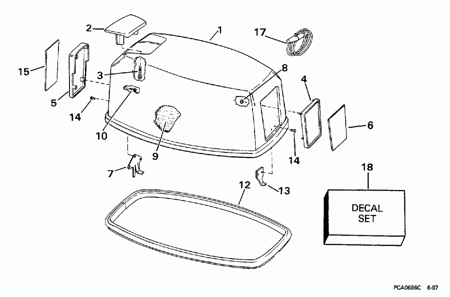 �������� ����� EVINRUDE BE25EECE 1998  - Evinrude /  Evinrude