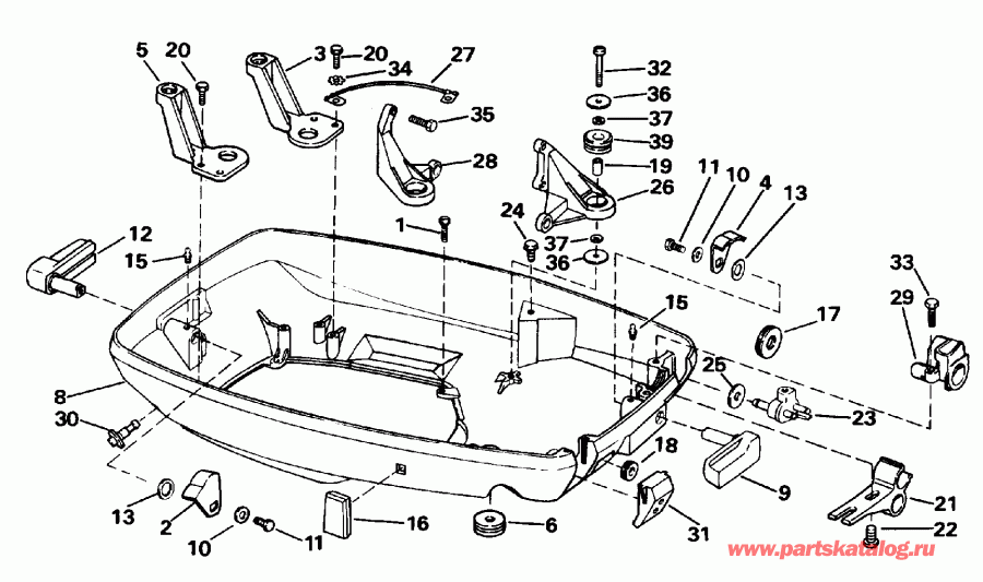  EVINRUDE BE25ELECE 1998  -  Johnson - Johnson