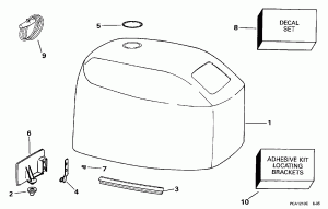   () -- Evinrude (Engine Cover -- Evinrude)