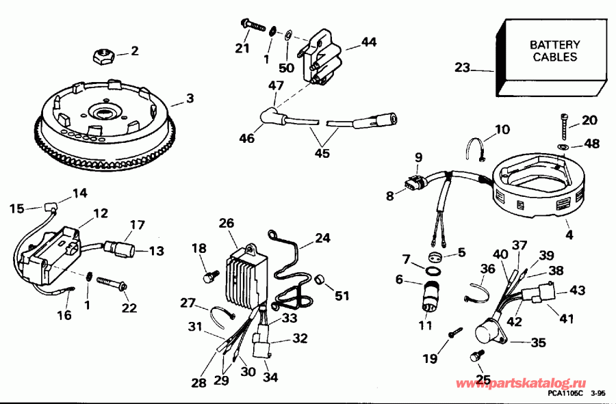 ��������� �������� ����� ������� BE50TLECR 1998  - wind ������� / wind Starter