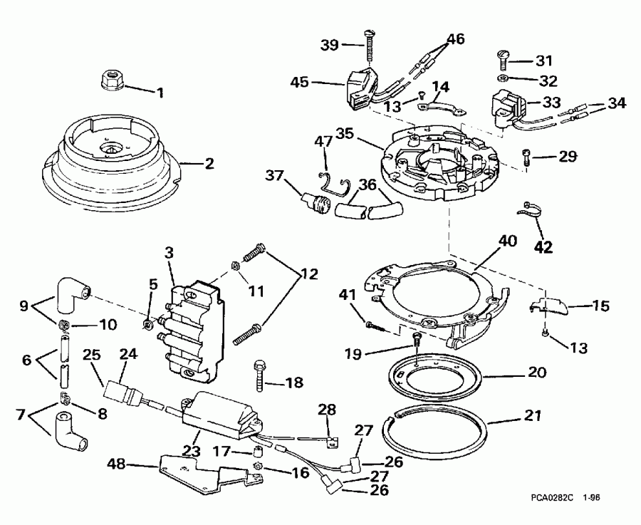 �������� ����� Evinrude BE8RCT 1998  - nition