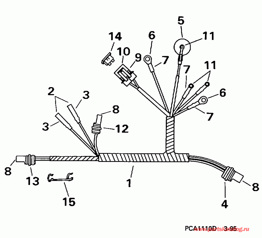 ��������� �������� ����� EVINRUDE E10FEXECM 1998  - Te Models /  Te Models