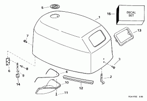 ������ ��������� (�����) -- Johnson (Engine Cover -- Johnson)