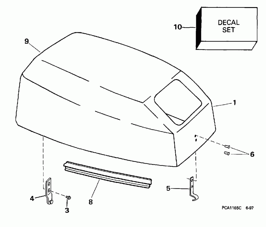 ��������� ����� Evinrude E10RELECC 1998  - Evinrude /  Evinrude